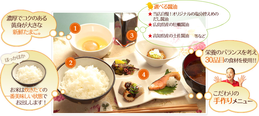 朝ごはん
